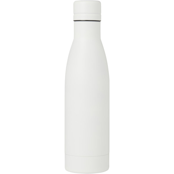 Vasa 500 ml RCS certified recycled stainless steel copper vacuum insulated bottle - White