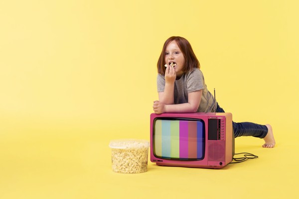 Kids Colour T-Shirt "keya" YC150 - Golden / L