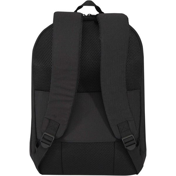 Luma 15\" GRS recycled anti-theft laptop backpack 10L - Black