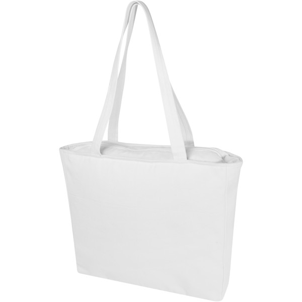 Weekender 500 g/m² Aware™ recycled tote bag - White