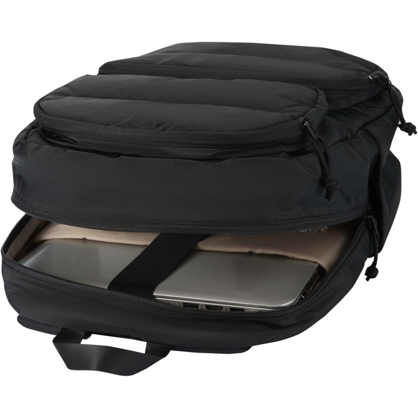 Puffer 15.6" GRS recycled laptop backpack 18L - Black