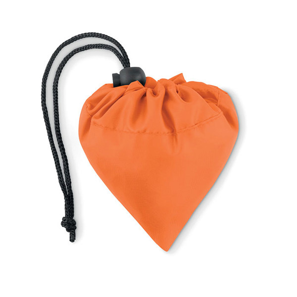 Foldable RPET shopping bag Foldpet - Orange