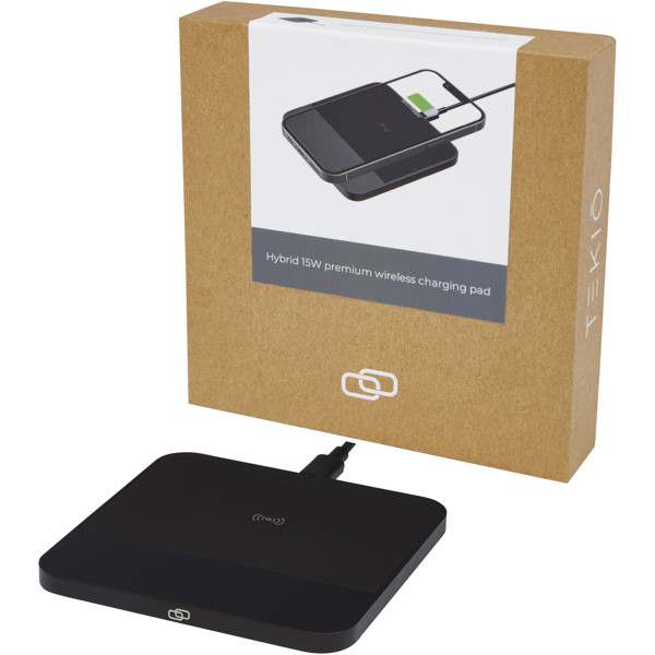 Hybrid 15W premium wireless charging pad