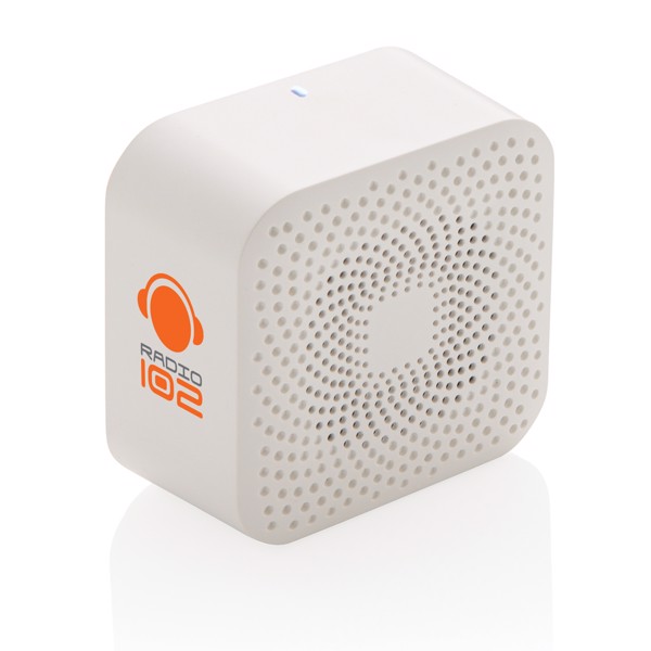 Jersey 3W wireless speaker - White