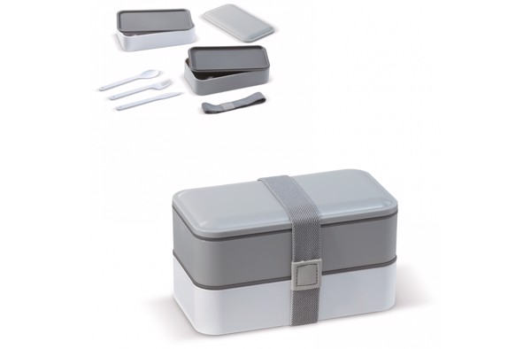 Lunch box Bento with cutlery 1250ml