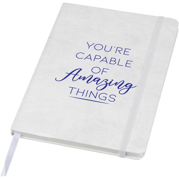 Breccia A5 stone paper notebook - White