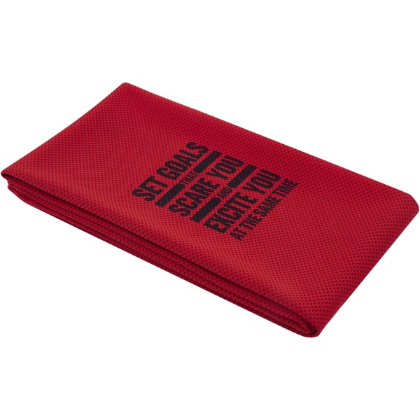 Althea sport towel 50x100 cm - Red
