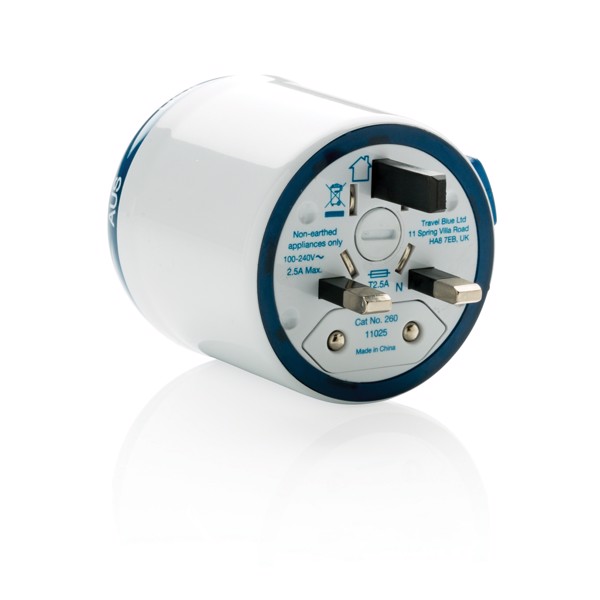 Travel Blue world travel adapter