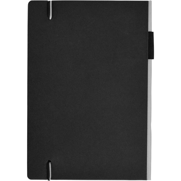 Cuppia A5 hard cover notebook - Solid black / Grey