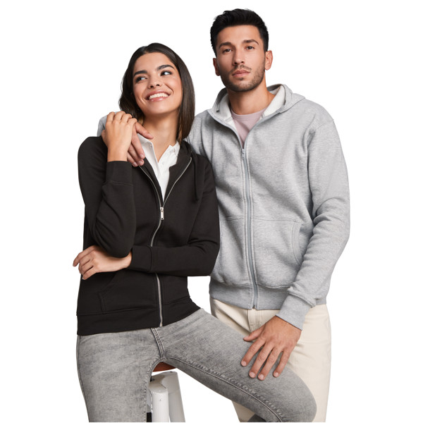 Montblanc unisex full zip hoodie - Garnet / XL