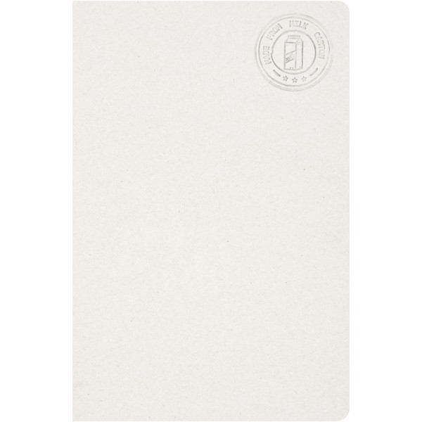 Dairy Dream A5 size reference recycled milk cartons spineless notebook