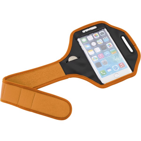 Gofax smartphone bracelet with transparent cover