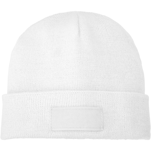 Boreas beanie with patch - White