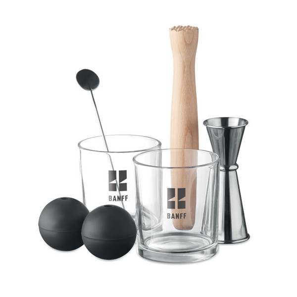 Set of 7 pieces cocktail set Night