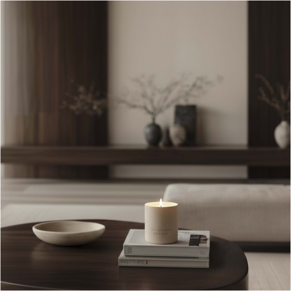 Wellmark scented candle - Ecru