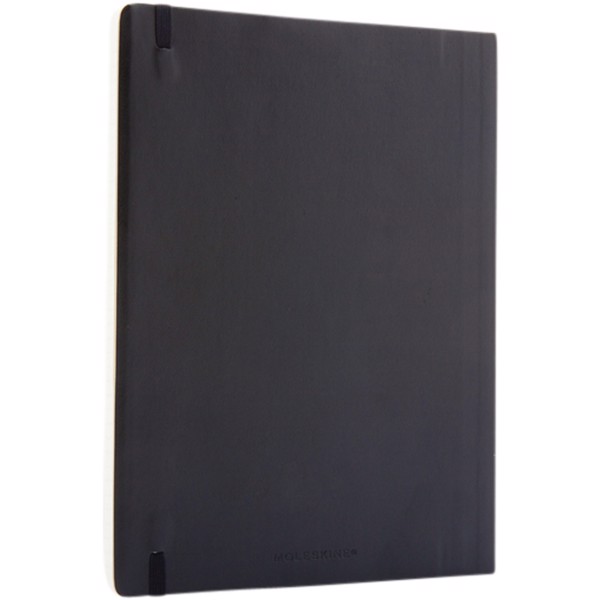 Moleskine Classic XL soft cover notebook - ruled - Black