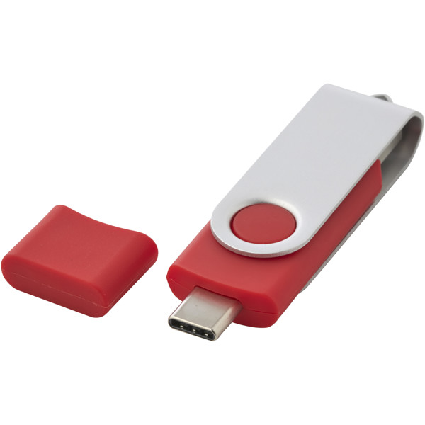 OTG rotate USB Type-C - Red / 2GB