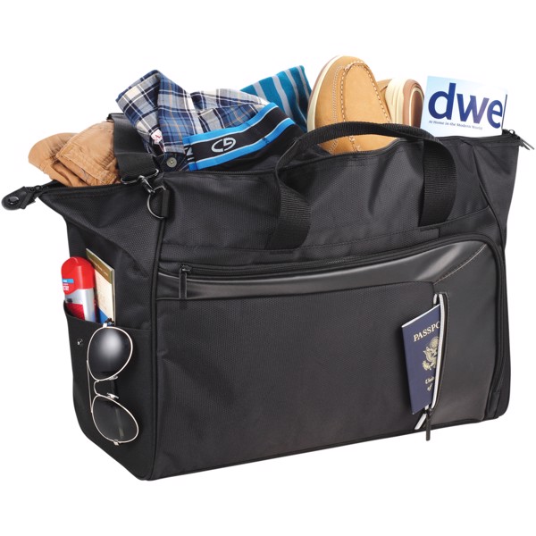 Vault 19" travel duffel bag with RFID secure pocket