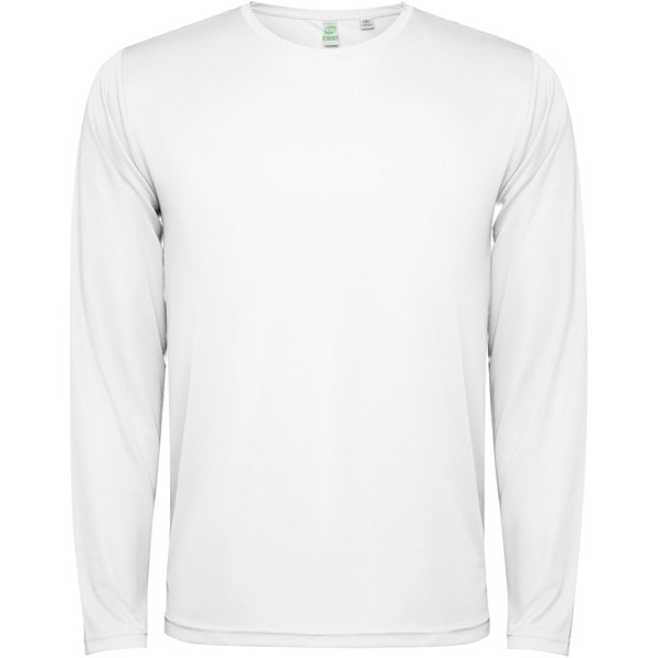 Estoril long sleeve unisex t-shirt - White / XS