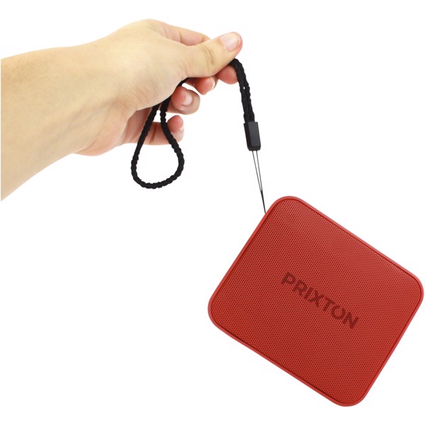 Prixton Keiki Reproduktor Bluetooth® - Červená s efektem námrazy