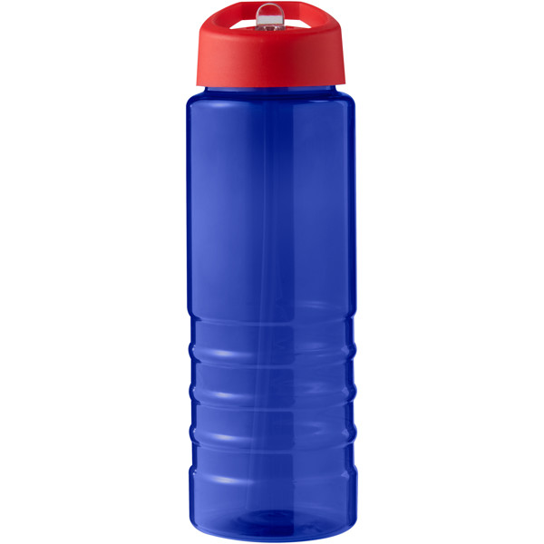 H2O Active® Eco Treble 750 ml spout lid sport bottle - Blue / Red