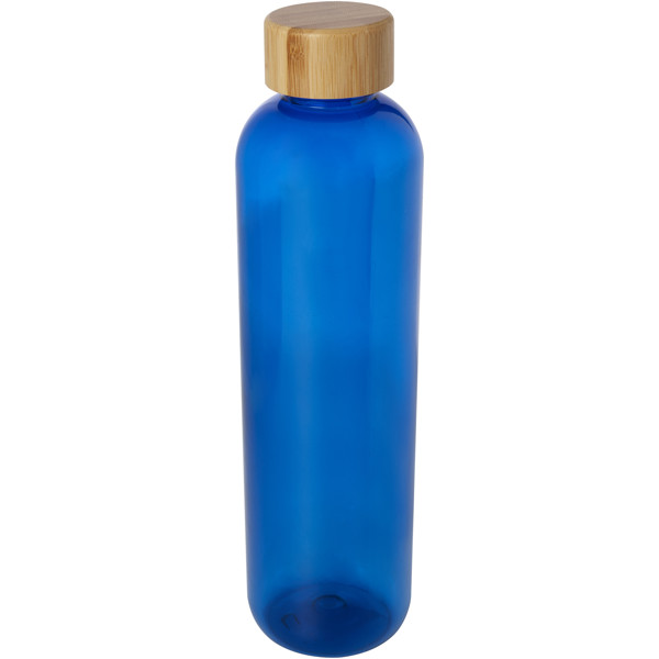 Ziggs 1000 ml recycled plastic water bottle - Blue