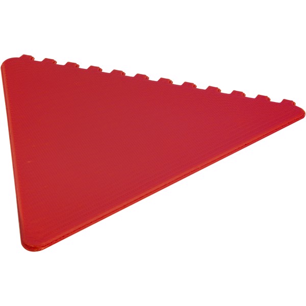 Rascador de hielo triangular "Frosty" - Rojo