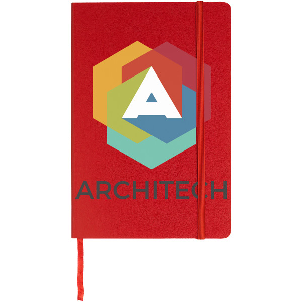 Libreta A5 de tapa dura "Classic" - Rojo