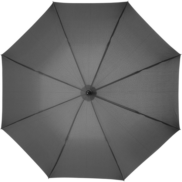 Riverside 23" auto open windproof umbrella - Solid black
