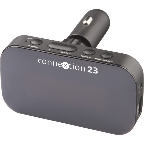 DAB Bluetooth® car adapter with radio tuner