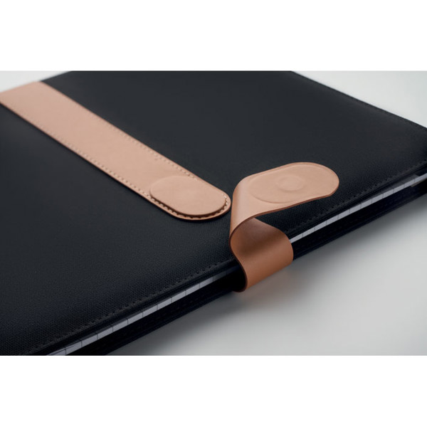 A4 RPET conference folder Faux