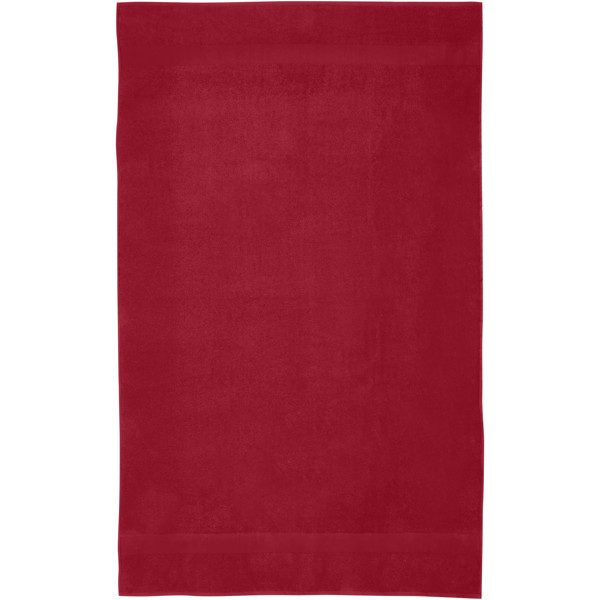Evelyn 450 g/m² cotton towel 100x180 cm - Red