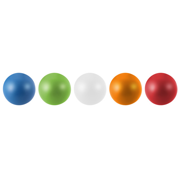 Cool round stress reliever - Red