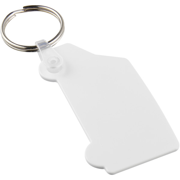 Tait van-shaped recycled keychain