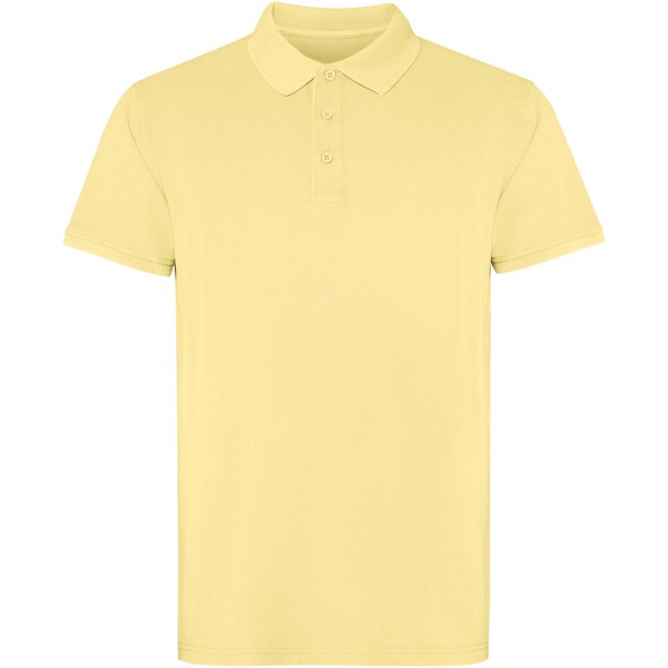 Cobain short sleeve unisex polo - Yellow / roly-S