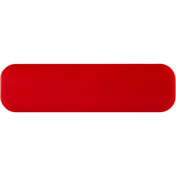 Powerbanka 2000mAh Edge - Červená s efektem námrazy / Černá