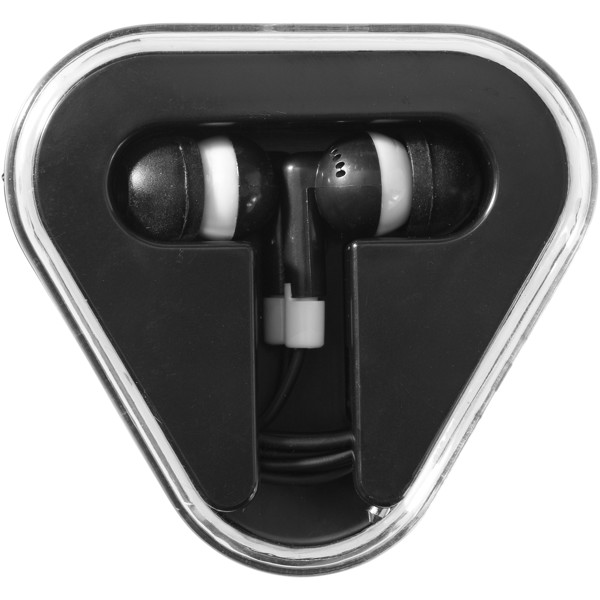 Rebel earbuds - Black / White