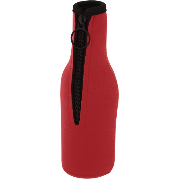 Fris recycled neoprene bottle sleeve holder - Red