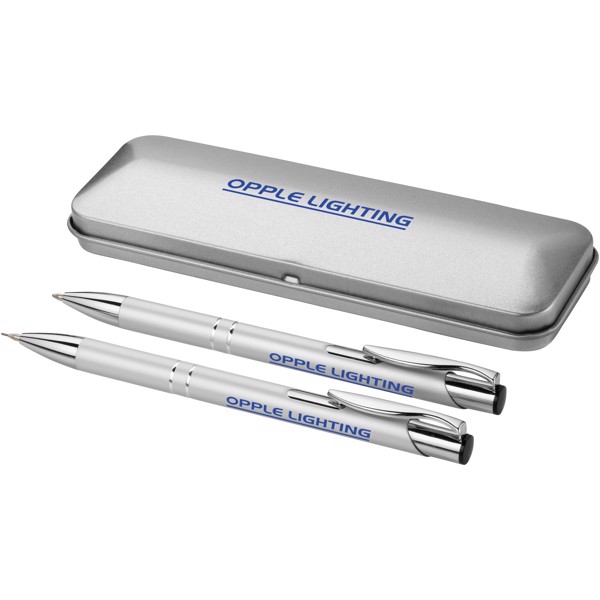 Dublin writing set - Silver