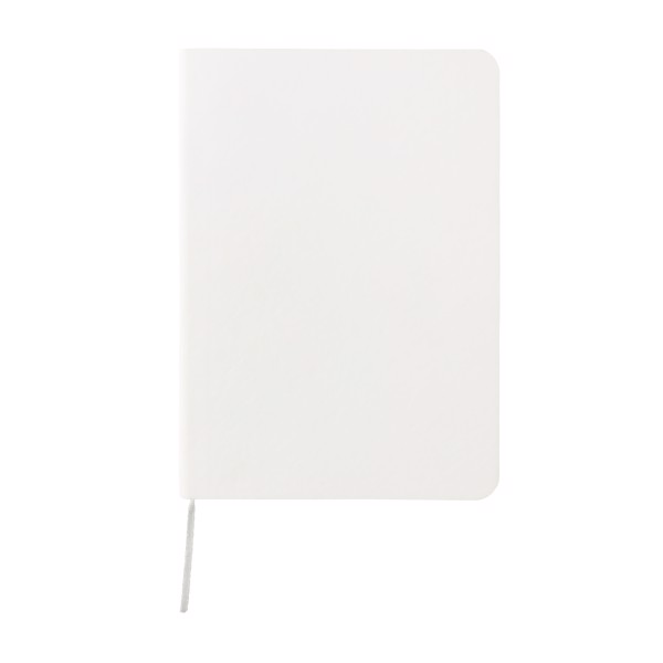 Standard flexible softcover notebook - White