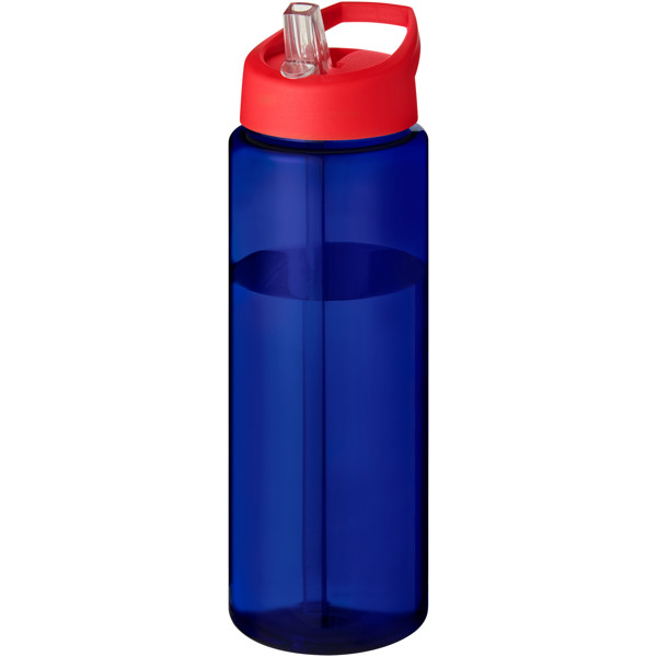 H2O Active® Eco Vibe 850 ml spout lid sport bottle - Blue / Red