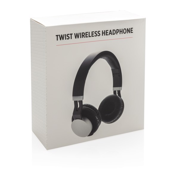 Twist wireless headphones