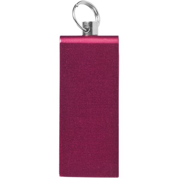 Mini Rotate USB - Červená s efektem námrazy / 16GB