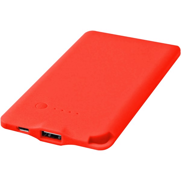 Powerbank WS119 4000mAh - Červená s efektem námrazy / 4000mAh