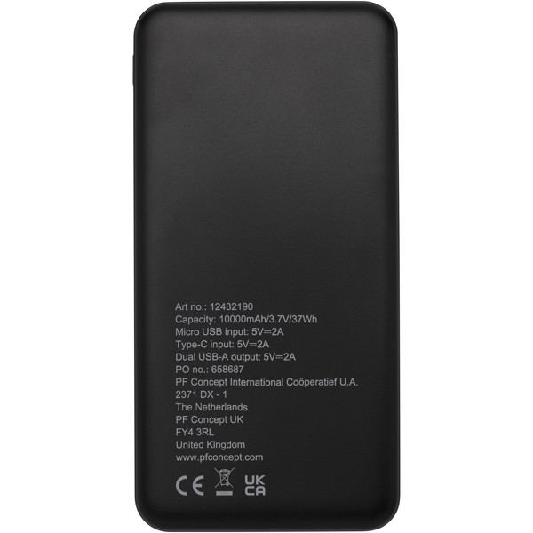Loop 10.000 mAh recycled plastic power bank