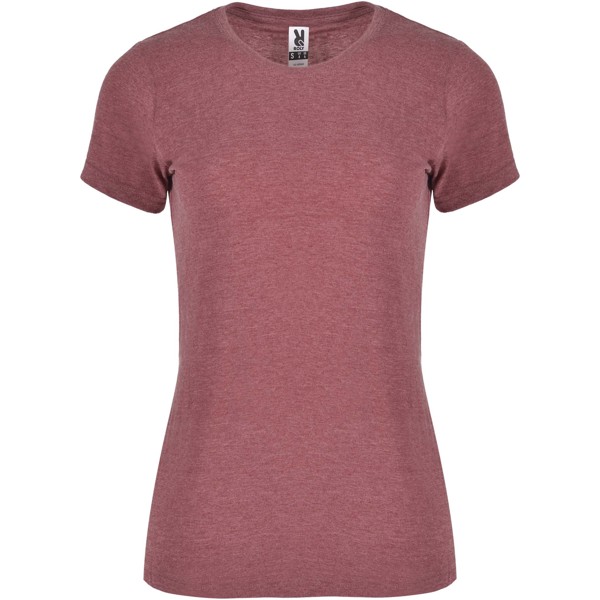 Fox short sleeve women's t-shirt - Heather Garnet / 2XL