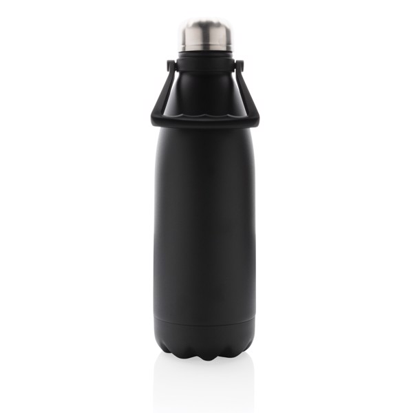 ​Large vacuum stainless steel bottle 1.5L - Black