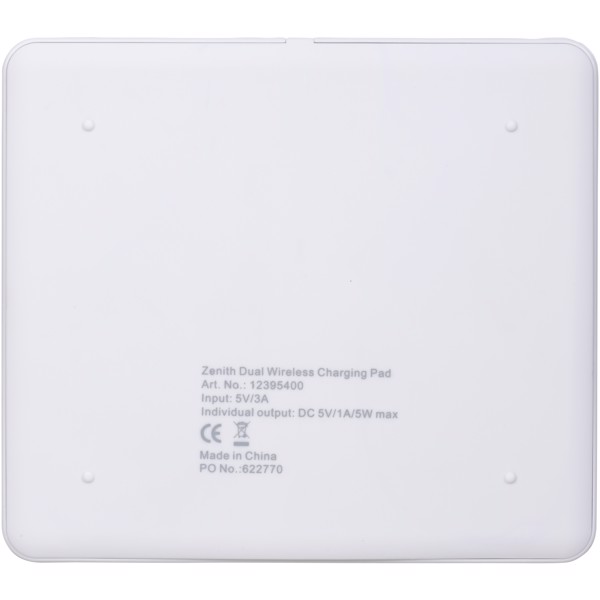 Zenith dual wireless charging pad