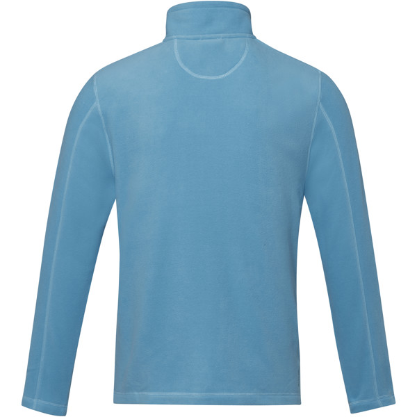 Amber men's GRS recycled full zip fleece jacket - Nxt Blue / S