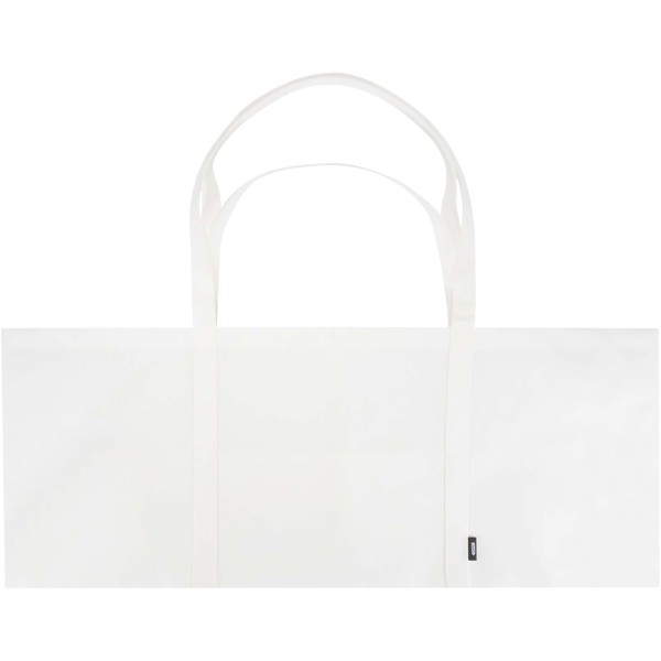 Jumbo GRS recycled non-woven extra large tote bag 65L - White